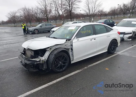 2022 Honda Civic Sport из США, поврежденный, VIN 2HGFE2F59NH514797